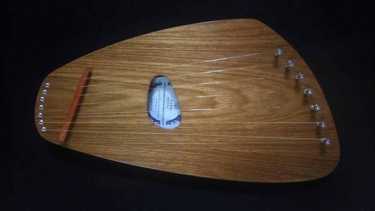 Kantele Pentatonico 7 cordas freijó - Imagem 3