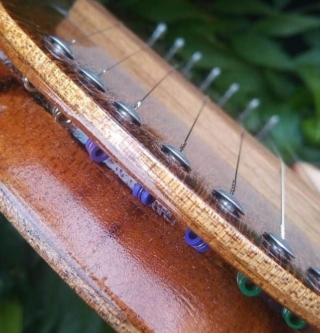 Kantele Pentatonico 7 cordas freijó - Imagem 2