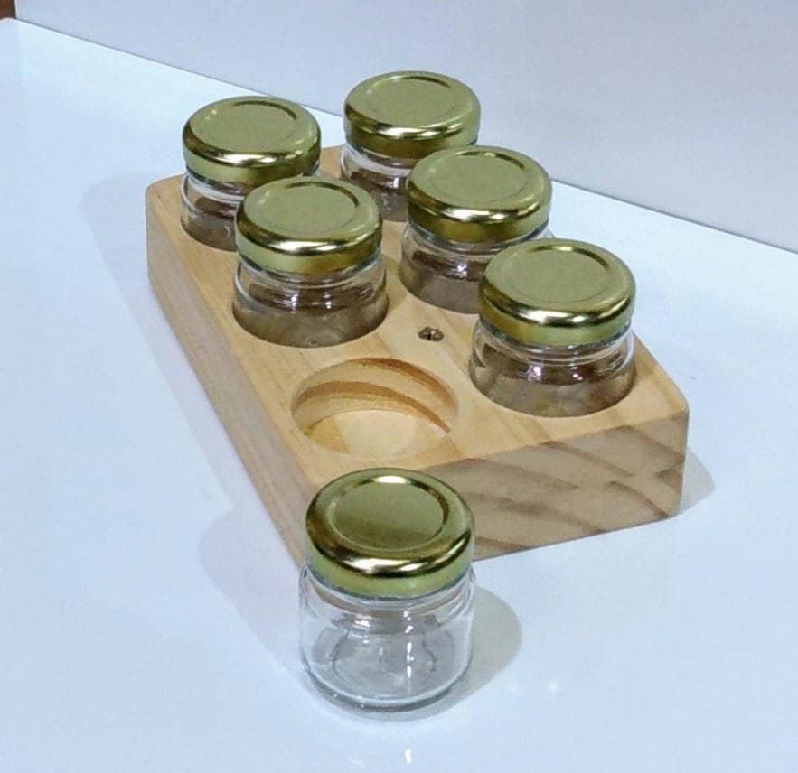 Kit para aquarela com 6 vidros - Imagem 3